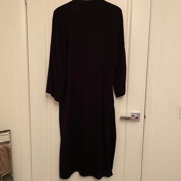 Sussan Size S/M Black Longline Cardigan - Picture 4 of 6